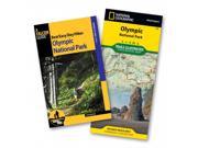 Falcon Guide Best Easy Day Hikes Olympic National Park National Geographic Trails Illustrated Map Olympic National Park Washington 3 PCK FOL