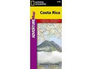 National Geographic Adventure Map Costa Rica National Geographic Adventure Map FOL LAM MA