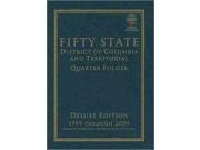 Fifty State District of Columbia and Territorial Quarter Folder Deluxe