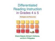 Differentiated Reading Instruction in Grades 4 5