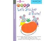More Let s Sticker and Paste Kumon First Steps Workbooks