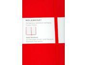 Classic Red Notebook Ruled Pocket NTB