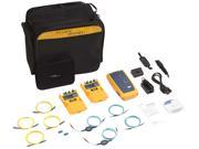 Fluke Networks CFP Q ADD R Certifiber Pro Quad Add On Kit with Remote Modules and SC LC Launch Cords