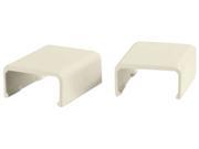 C2G Wiremold Uniduct 27 Cover Clip Ivory