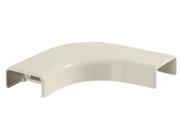 C2G Wiremold Uniduct 28 Bend Radius Compliant Flat Elbow Ivory