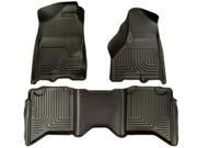 Husky Liners Weatherbeater Series Front Floor Liners 18722 2012 2015 Ford F 250 Super Duty