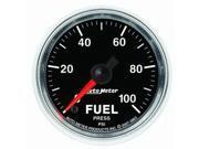 Auto Meter GS Electric Fuel Pressure Gauge Auto Meter GS Electric Fuel Pressure Gauge