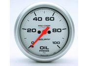 Auto Meter Ultra Lite Electric Oil Pressure Gauge