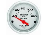 Auto Meter Ultra Lite Electric Water Temperature Gauge