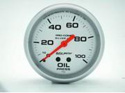 Auto Meter Silver LFGs Oil Pressure Gauge