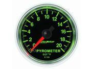 Auto Meter GS Electric Pyrometer Gauge Kit