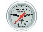 Auto Meter 4352 Ultra Lite Electric Oil Pressure Gauge