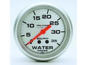 Auto Meter 4407 Ultra Lite Mechanical Water Pressure Gauge
