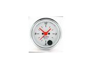Auto Meter Arctic White Clock