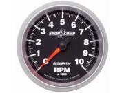 Auto Meter Sport Comp II In Dash Tachometer