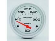 Auto Meter Ultra-Lite Electric Oil Temperature Gauge Auto Meter Ultra-Lite Electric Oil Temperature Gauge