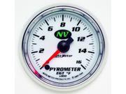 Auto Meter NV Electric Pyrometer Gauge Kit