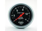 Auto Meter Sport Comp Mechanical Fuel Pressure Gauge