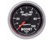Auto Meter Sport Comp II Mechanical Boost Gauge