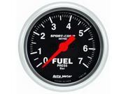 Auto Meter 3363 M Sport Comp Electric Fuel Pressure Gauge