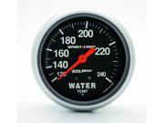 Auto Meter Sport Comp Mechanical Water Temperature Gauge