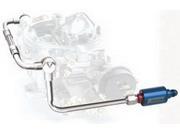Edelbrock 8128 Dual Feed Fuel Lines and Filter Kit * NEW *