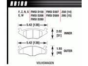 Hawk Performance HB189F.595 Disc Brake Pad Hawk Performance HB189F.595 Disc Brake Pad