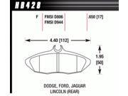 Hawk Performance HB428F.650 Disc Brake Pad Hawk Performance HB428F.650 Disc Brake Pad