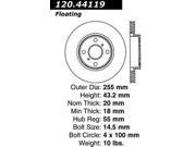 Centric-Power Slot 126.44119SR Brake Rotor Centric-Power Slot 126.44119SR Brake Rotor
