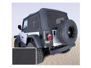 Rugged Ridge 13726.15 XHD Soft Top Black Denim Tinted Window 97 06 Jeep Wrangler TJ