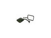 Rugged Ridge 110010.07 CJ-Style Side Mirror Kit- Black- 87-95 Jeep Wrangler YJ Rugged Ridge 110010.07 CJ-Style Side Mirror Kit- Black- 87-95 Jeep Wrangler YJ