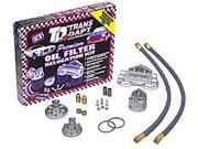 Trans Dapt Performance Products 1222 Dual Oil Filter Relocation Kit