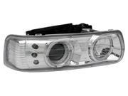 Anzo USA Headlight Assembly Projector w Halo
