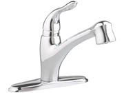American Standard 4114.100.002 Lakeland 1 Handle Pullout Kitchen Faucet Chrome