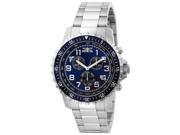 Invicta Men s 6621 II Collection Chronograph Stainless Steel Blue Dial Watch
