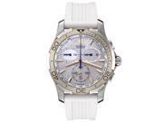 Swiss Army Women s Alliance Sport Chronograph White Mother of Pearl Dial White Ru