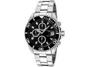 Invicta Men s Pro Diver Chronograph Black Dial Stainless Steel