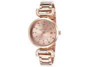 Women s Angel Rose Tone 18K Gold Plated Steel and Dial