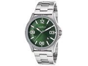 Caravelle Ny 43B129 Men s Stainless Steel Green Dial Watch