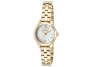 Caravelle Ny 44L155 Women s Gold Tone Ss Mop Dial Gold Tone Ss Watch