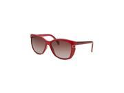 Fendi Fs5258 618 55 Women s Square Red Sunglasses