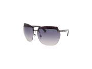 Just Cavalli Jc503s 83B 65 Women s Semi Rimless Multi Color Black Lens Sunglasses