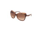 Salvatore Ferragamo Sf706s 261 58 Women s Butterfly Brown Sunglasses