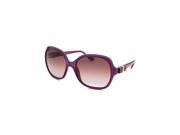 Salvatore Ferragamo Sf761s 513 57 Women s Oversized Purple Sunglasses