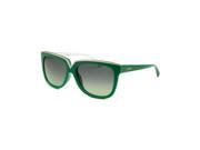 Valentino 638S 314 53 Women s Square Green Sunglasses