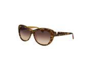 Valentino 628S 712 54 Women s Cat Eye Yellow Sunglasses