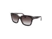 Valentino 667S 049 52 Women s Square Silver Pearl Sunglasses