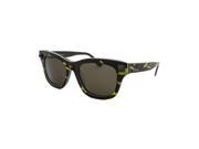 Valentino 670Sc 741 53 Square Black Fluorescent Yellow Sunglasses