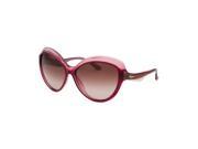 Salvatore Ferragamo Sf705s 605 59 Women s Cat Eye Pink Sunglasses