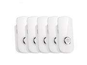 JTD Smart Energy efficient Motion Activated Wireless Charging Detachable Rechargeable Nightlight 5 Pack